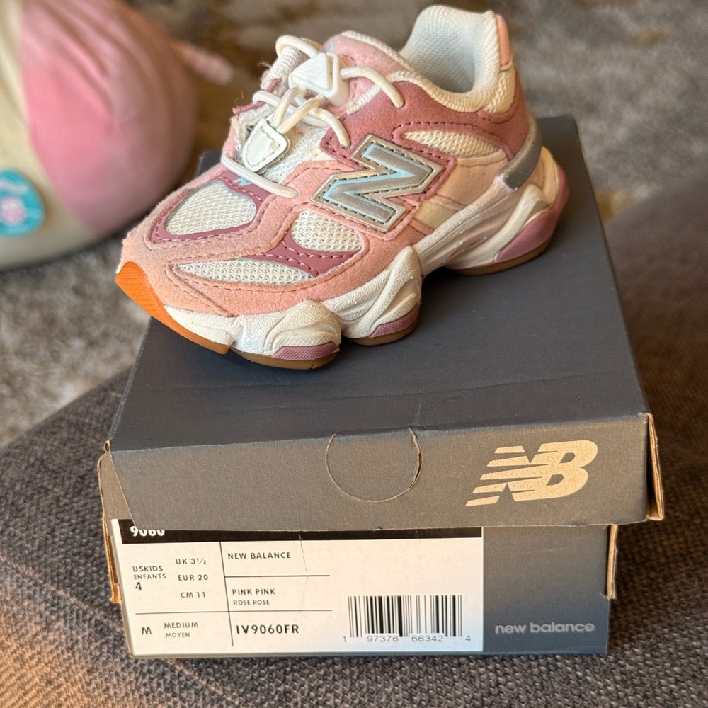 New Balance Kids' Pink Athletic Shoes